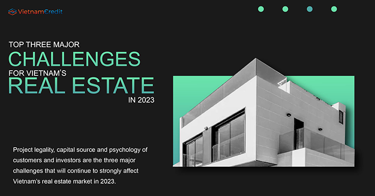 Top three major challenges for Vietnam’s real estate in 2023